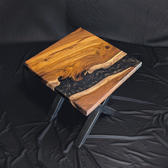 Sable Abyss - River Resin End Table – Tekton India
