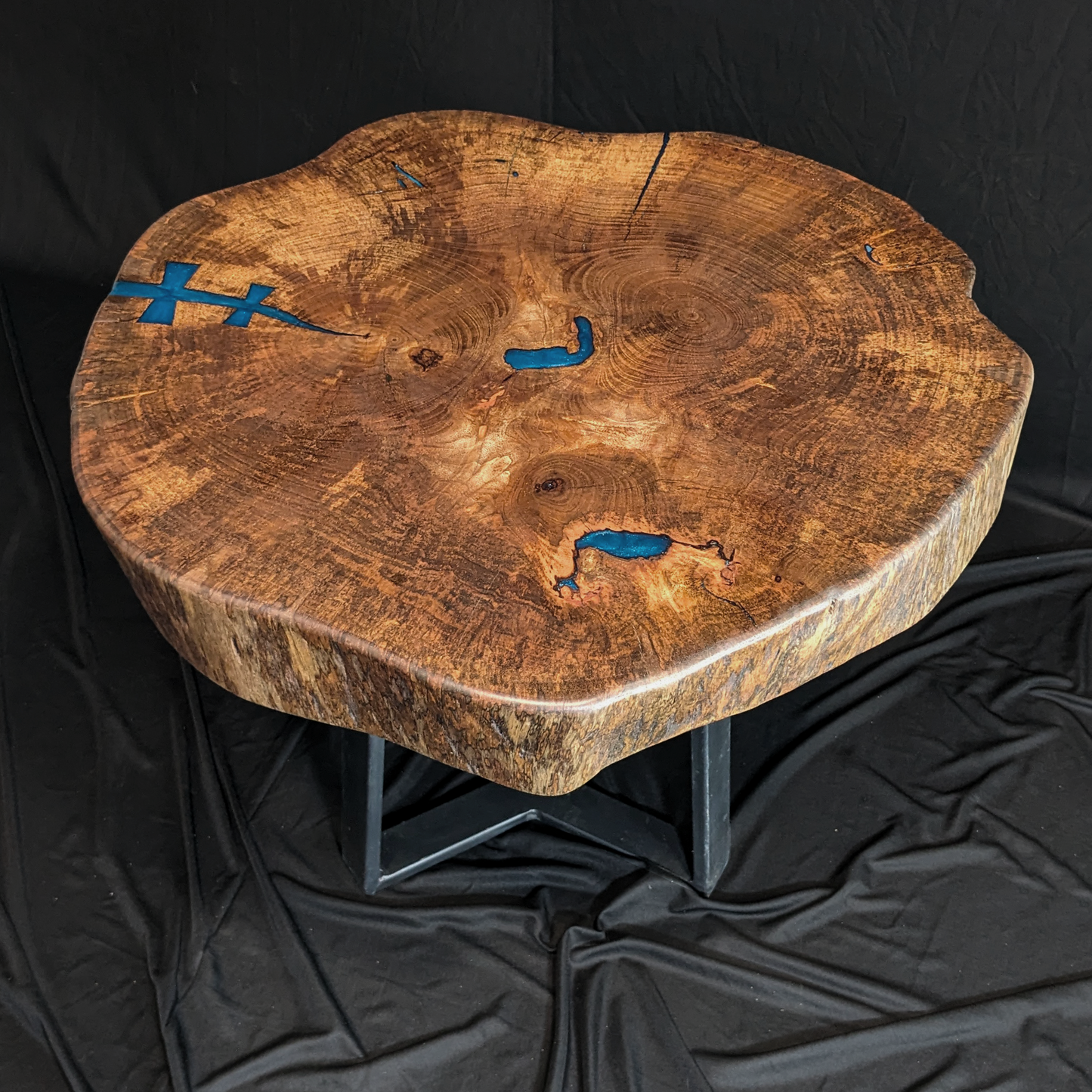 Blue Eyes - Wooden Cookie Table