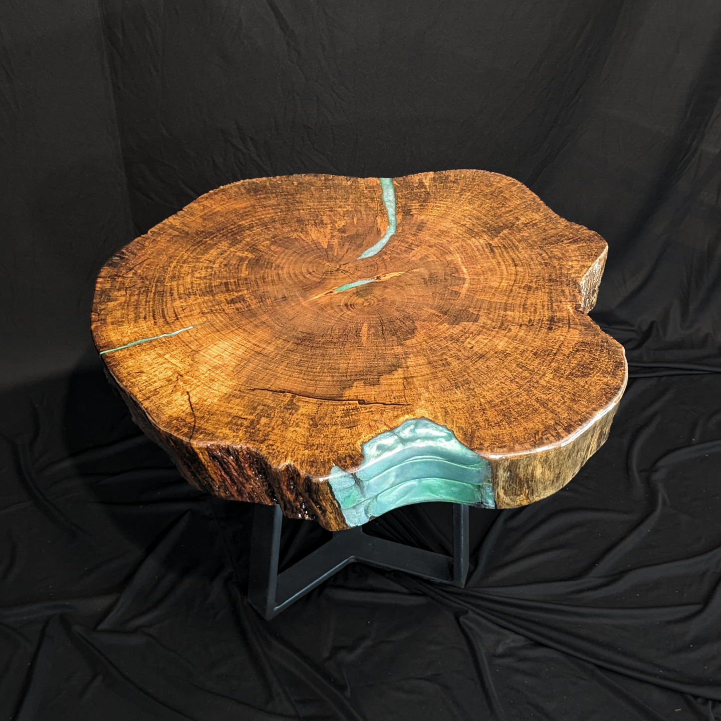 Periwinkle Nook - Wooden Cookie Table