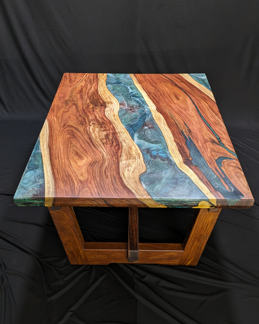 Celestial Stream - Resin Centre Table