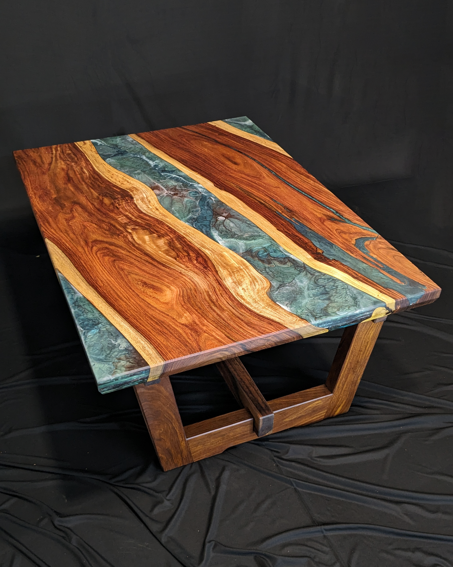 Celestial Stream - Resin Centre Table